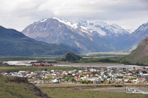 A linda paisagem ao redor de El Chaltén, ao lado do Parque Nacional Los Glaciares, na Argentina